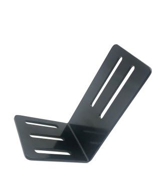 Therafin-32519-L-Bracket, 3-1/2 x 7-1/2 x 1, Black