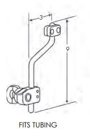 Therafin-32965-Adductor, Replacement Clamp, 1-1/4"