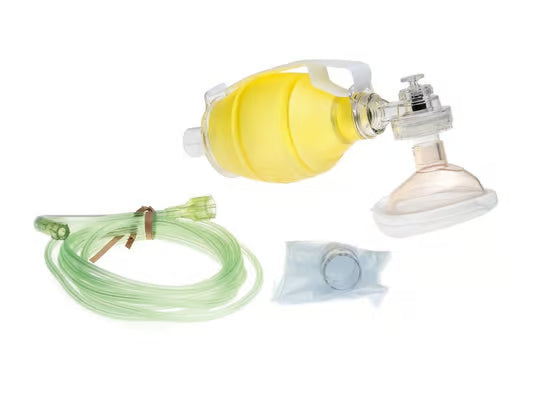 LAERDAL-845221 Resucitador desechable para niños The BAG II con mascarilla n.º 3, paquete de 12