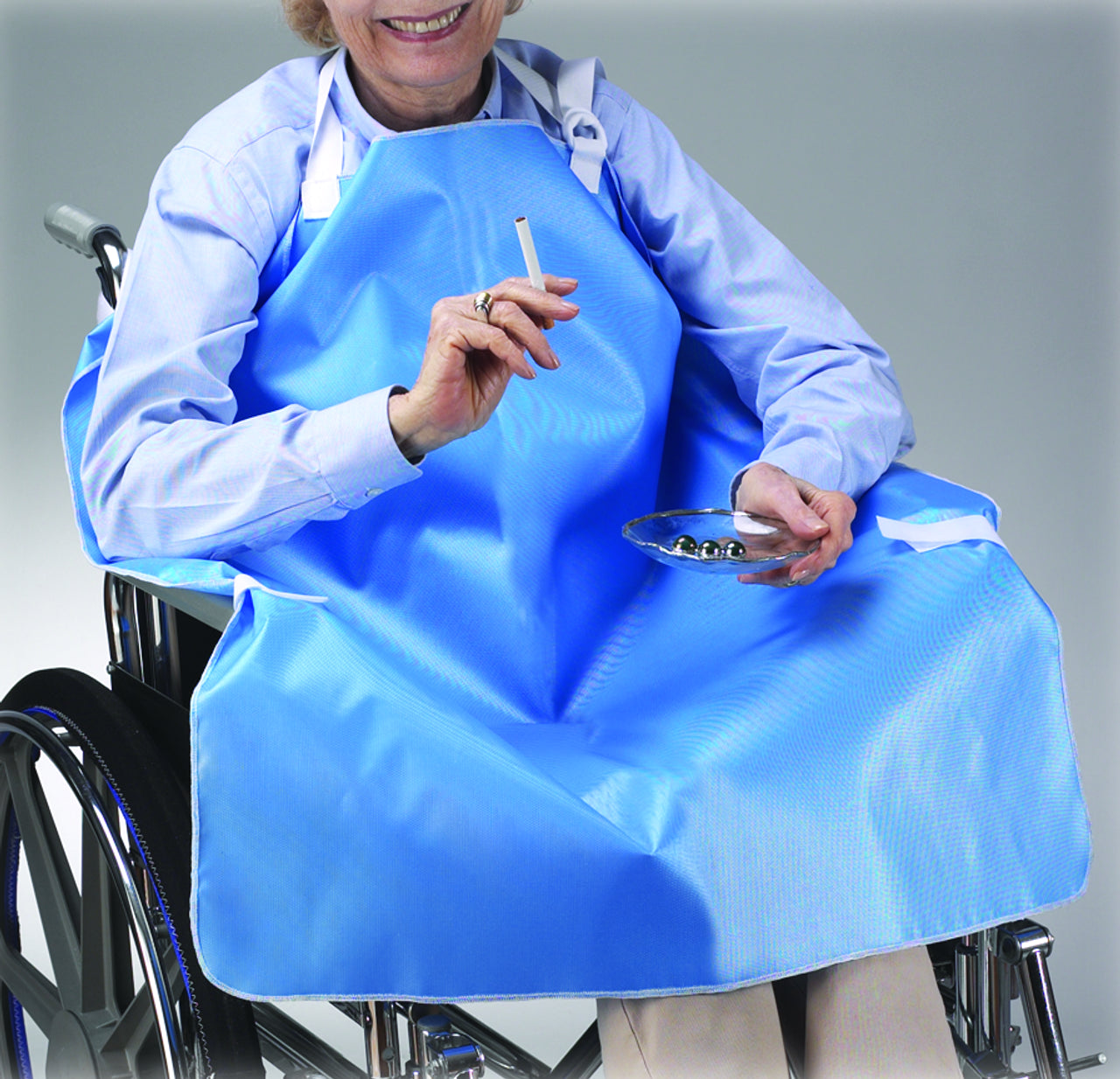 Skil-Care Smokers Apron for Wheelchair