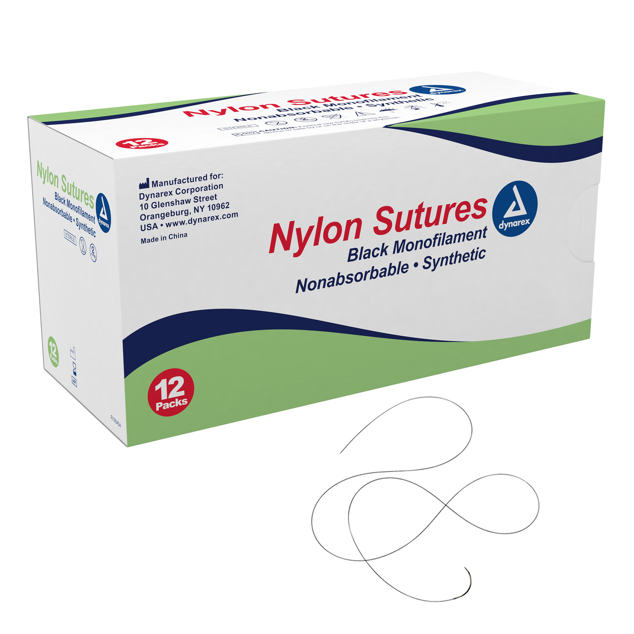 Dynarex Nylon Sutures