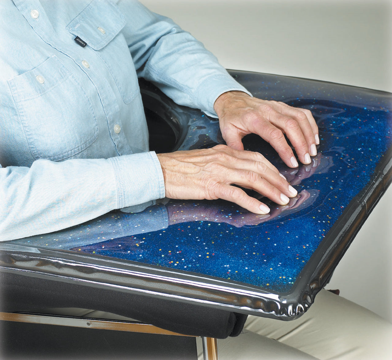 Skil-Care Gel-Top Sensory Stimulation Tray Lift-Away