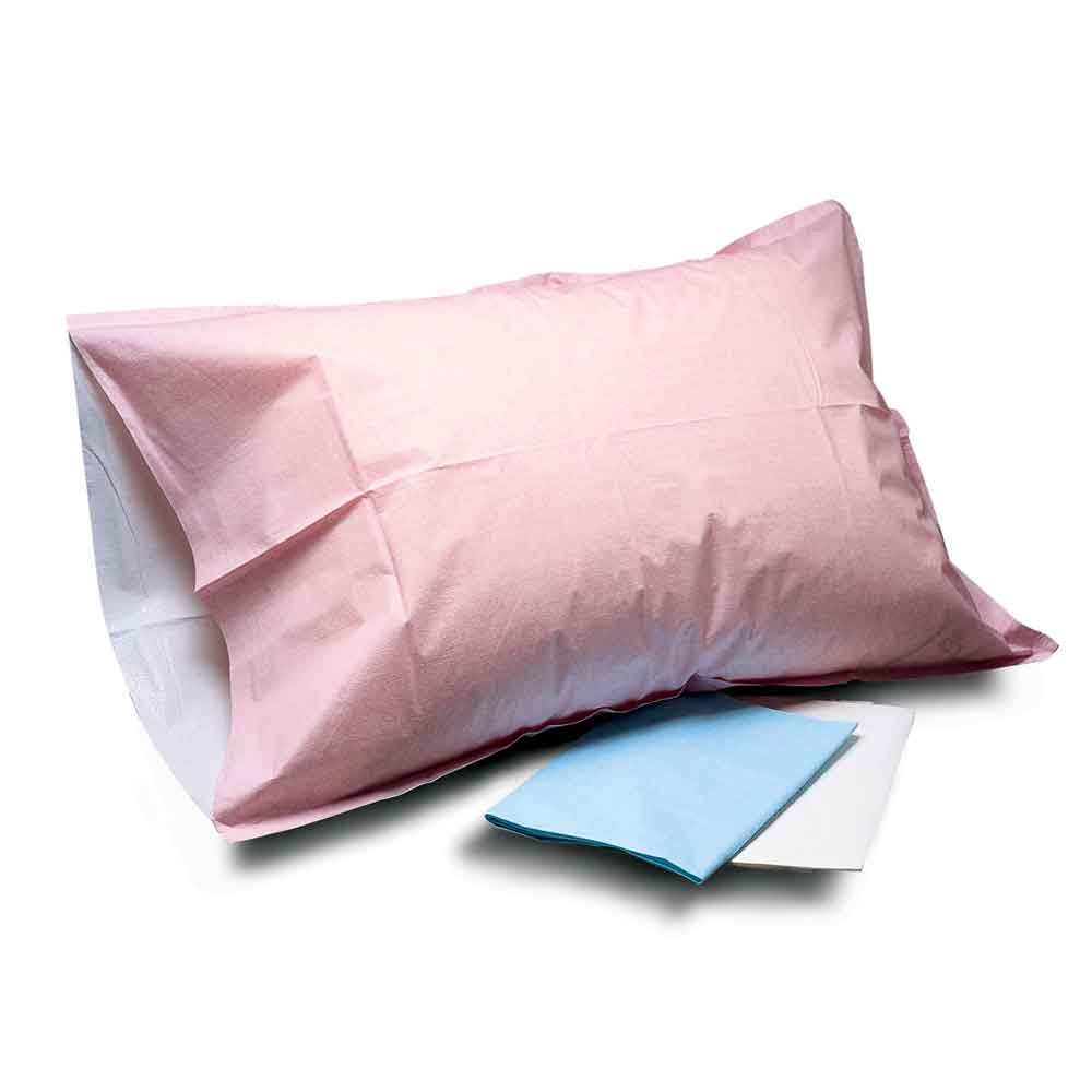 TIDI Products Pillowcase, 21in. x 30in., Tissue/ Poly