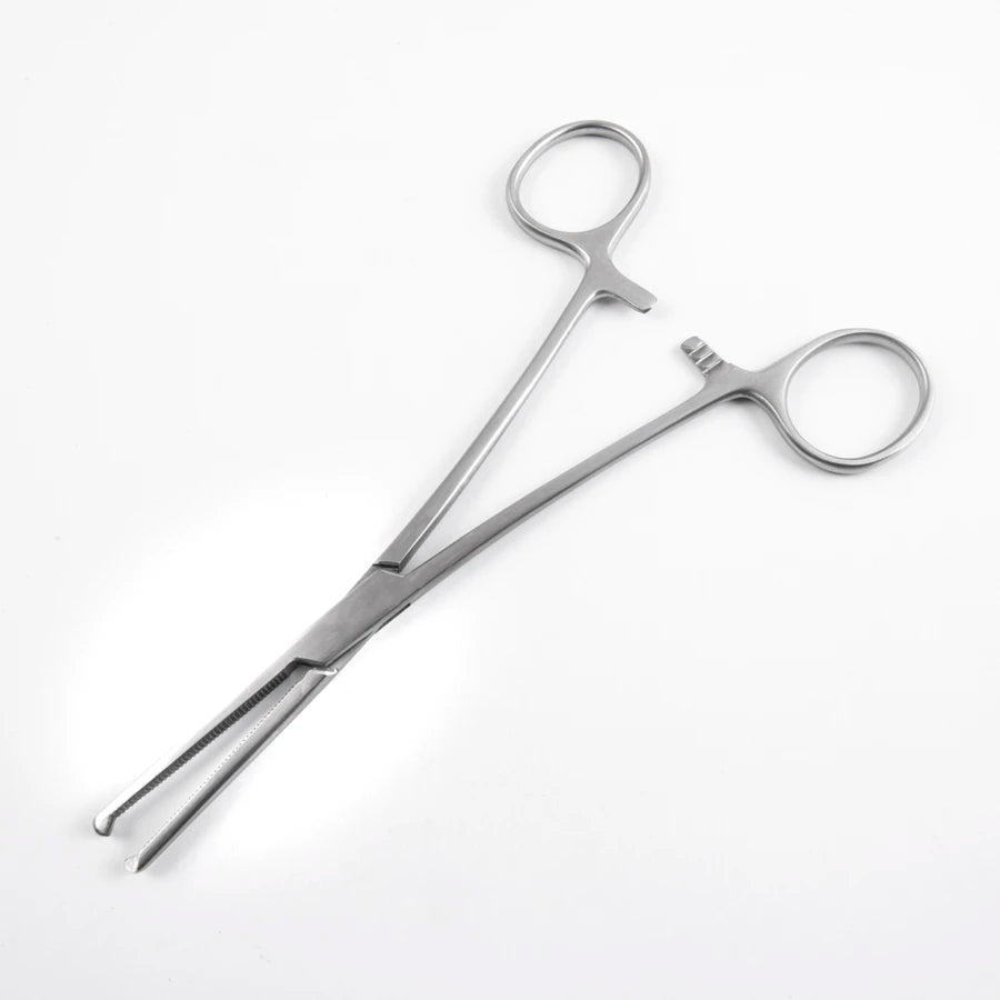 Sklar-17-2880 Rochester-Ochsner Forceps - 8", Straight, Serrated, 1x2 Teeth, 1/ea