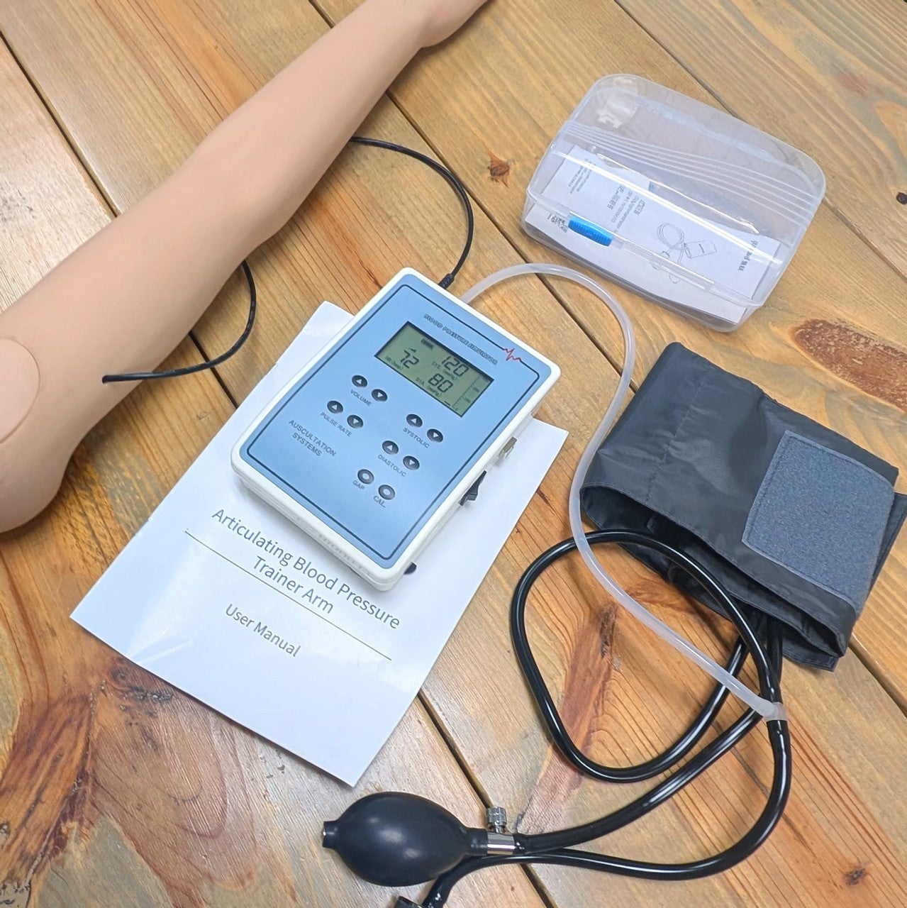 The Anatomy Lab-A-104436 Blood Pressure Trainer Arm, 1/ea