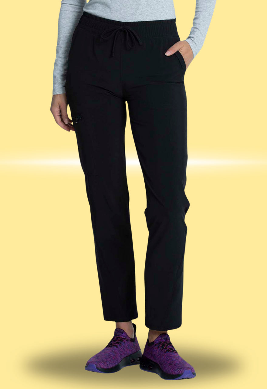 Cherokee Medical Women's Mid Rise Drawstring Cargo Scrub Pant style, Regular
