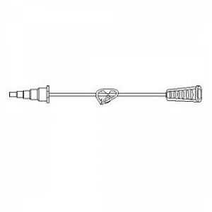 Avanos Medical-0105-06 MIC® Extension Tubing with Bolus & Stepped Connector at Opposite Ends, 6" (1 EA)