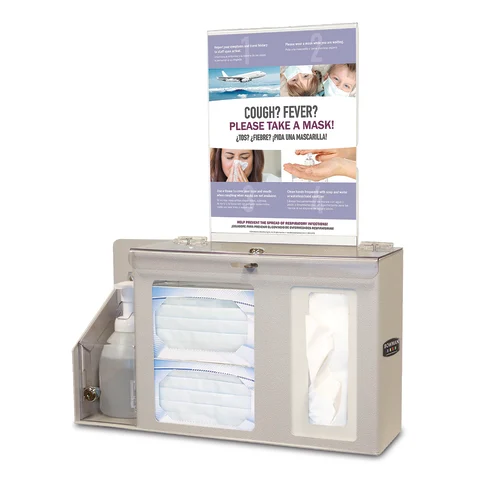 Bowman Dispensers/Marketlab ABS Double Lock Hygiene Station
