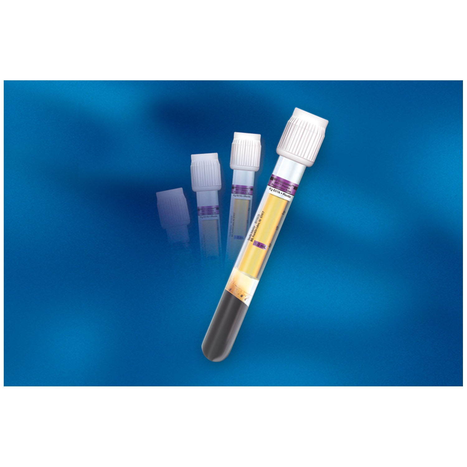 BD-362788 PPT EDTA Tube, 13 x 100mm, 5mL, See Thru Label, 100/pk, 10 pk/cs (Continental US Only)