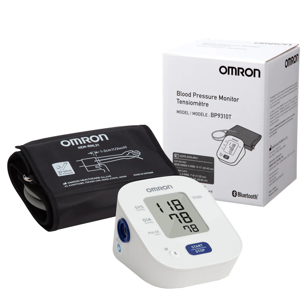 Omron Healthcare-BP9310T Telehealth Bluetooth Blood Pressure Monitor, 10/cs