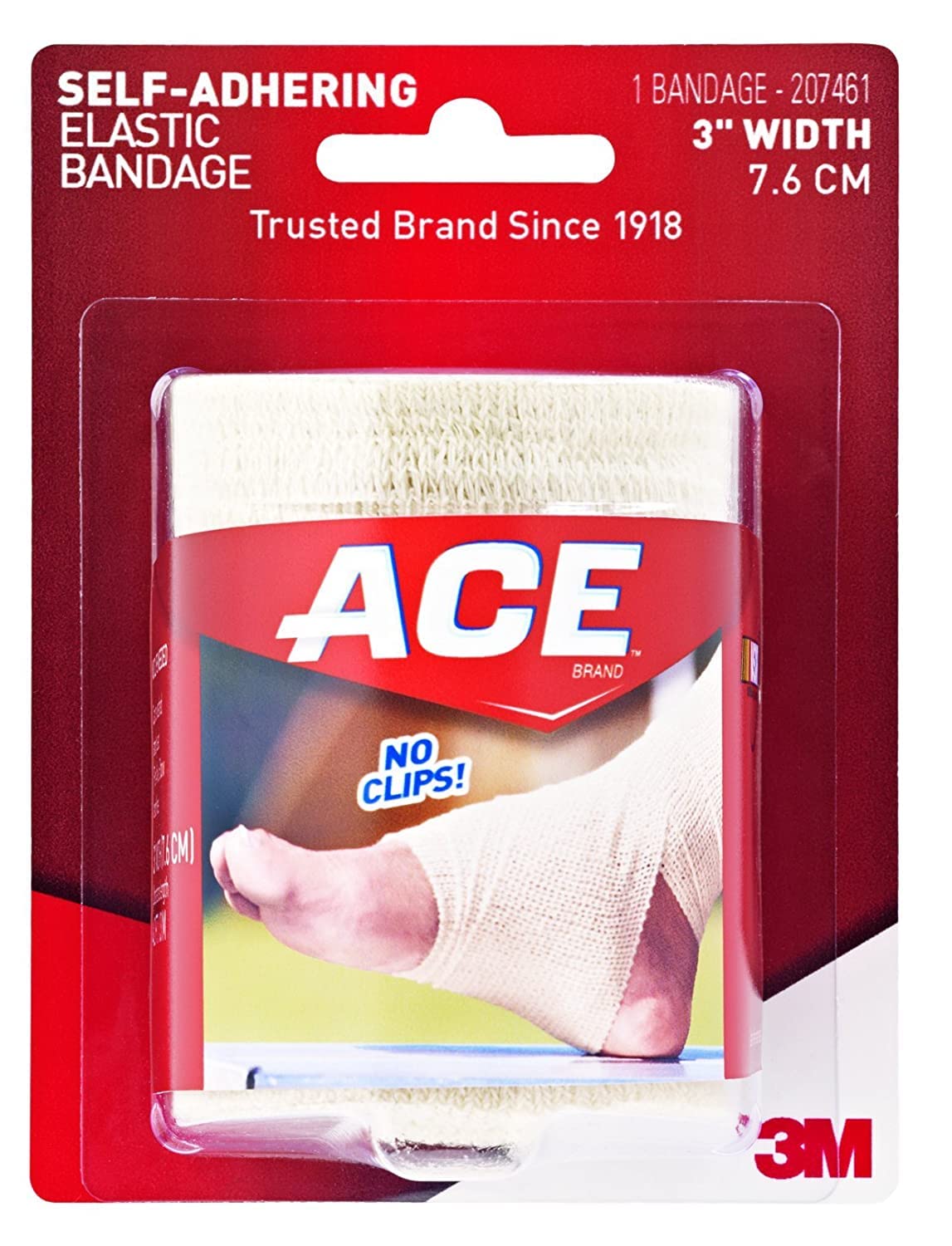 3M-207461 ACE™ Self-Adhering Athletic Bandage, 3" Width, Pack of 72