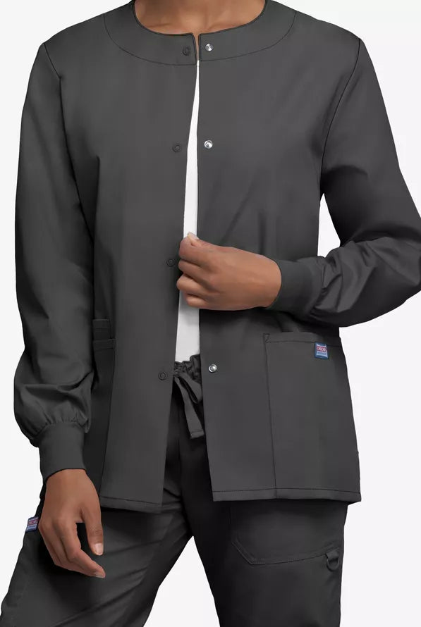 Cherokee Medical WW Originals Women's Snap Front Scrub Jacket