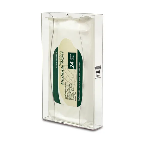 Bowman Dispensers/Marketlab-CL021-0111 PETG Personal Tall Slim Wipe Dispenser
Tall, Slim • 6.2"W x 1.45"D x 10.35"H