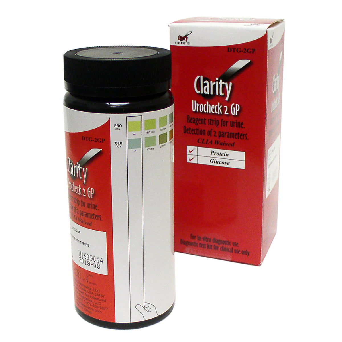 Clarity Urocheck Urinalysis Reagent Strips
