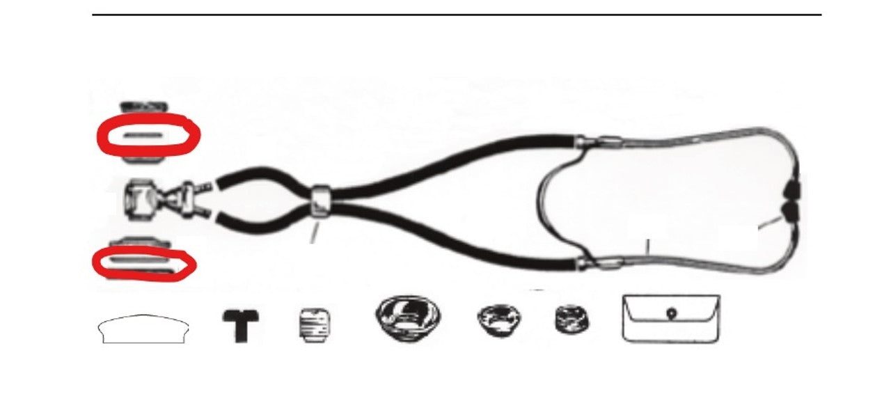 ADC Diaphragm for Sprague Stethoscopes