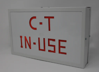 Señales de "En uso" de Wolf X-Ray cableadas