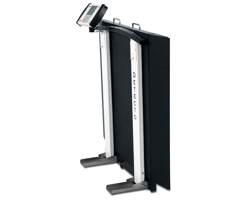 Detecto Portable Wheelchair Scale with Handrail