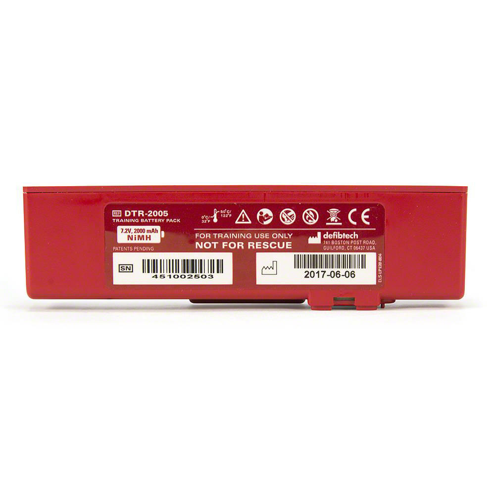 DEFIBTECH-DTF-2005 Ver Batería de entrenamiento