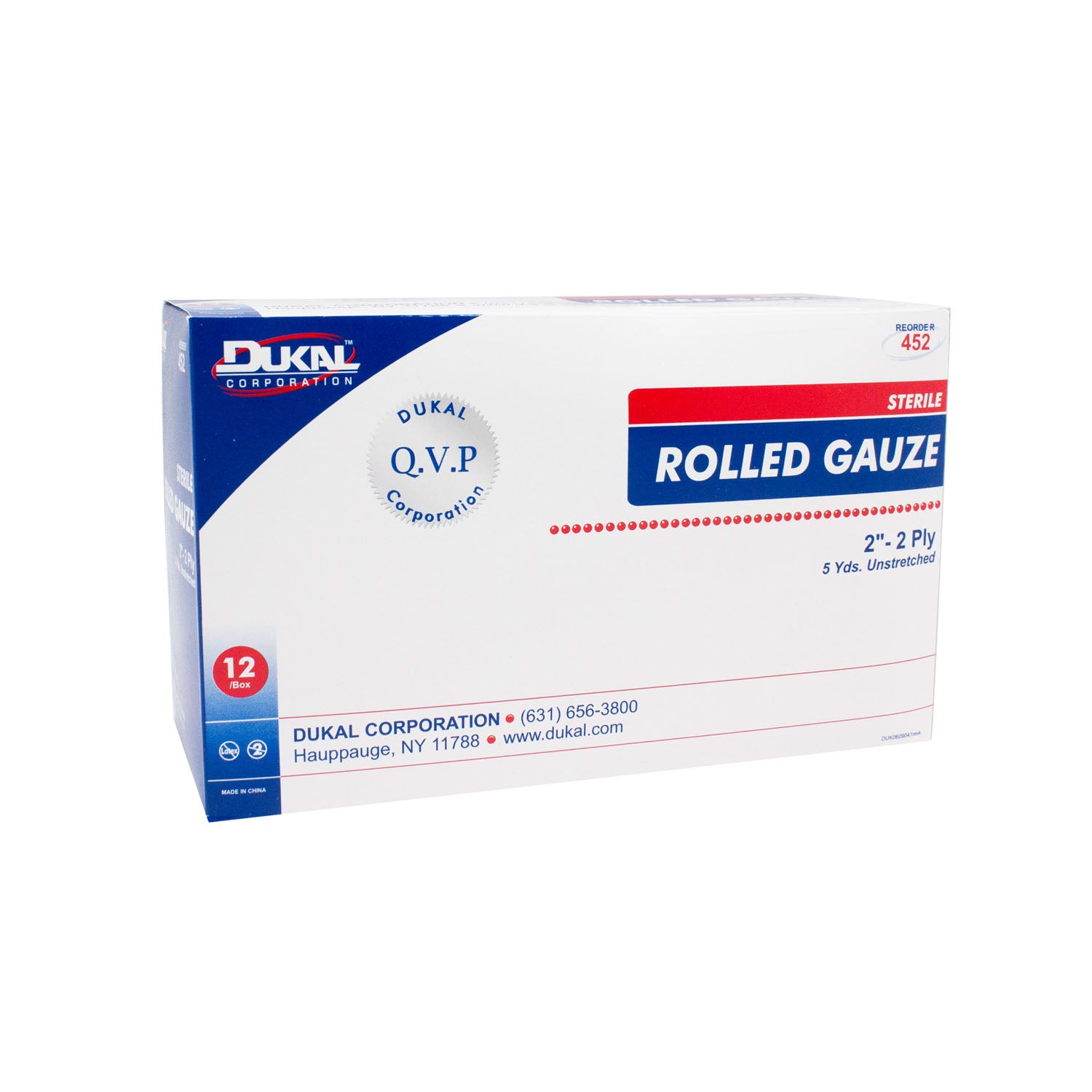 Dukal Corporation Sterile Rolled Gauze
