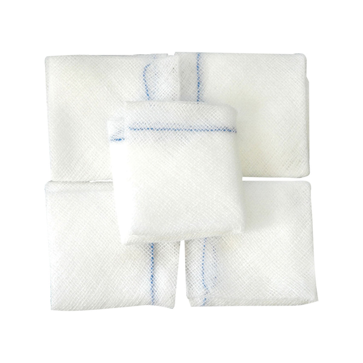 Dukal Corporation-76408 Flat Stick Sponge, X-Ray Detectable, Non-Sterile, 1½" (100/pk, 5 pk/cs)