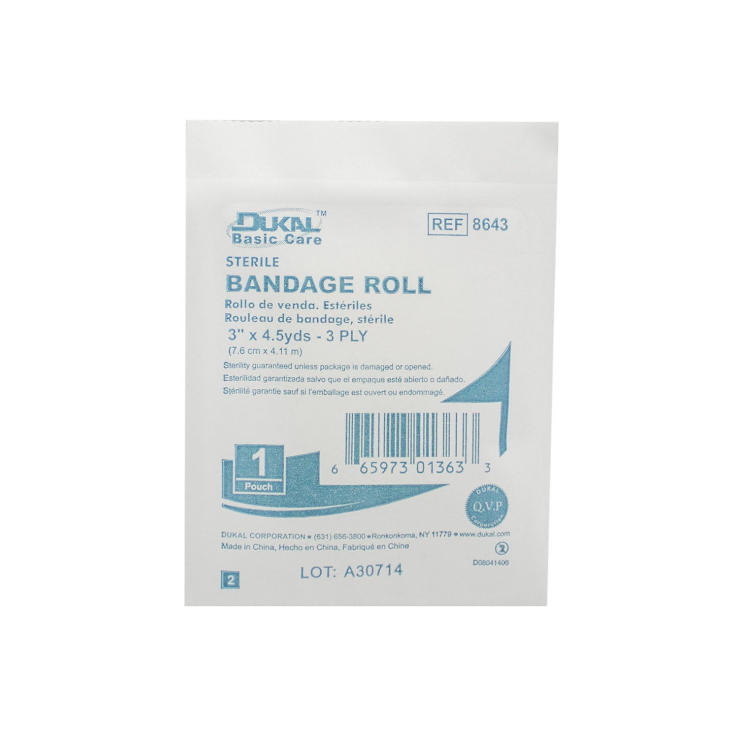 Dukal Corporation Basic Care Bandage Roll