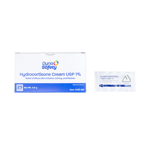 Dynarex-Hydrocortisone Cream, 0.9 g Foil Packet