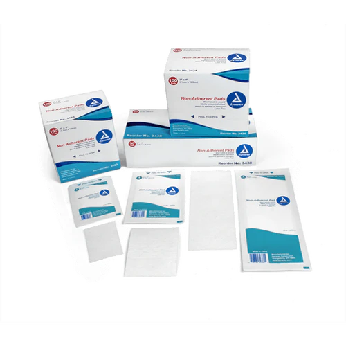 Dynarex Non-Adherent Pads - Sterile