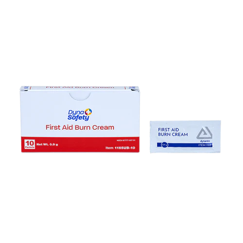 Dynarex First Aid Burn Cream, 0.9 g Foil Packet