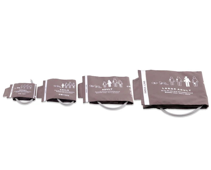 Brazalete EDAN NIBP para lactantes y neonatos, de 10 a 15 cm, reutilizable. 01.57.471326