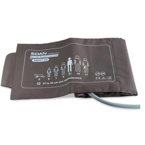 Brazalete EDAN NIBP, adulto grande, 34 cm-43 cm, reutilizable. 01.57.040210-12