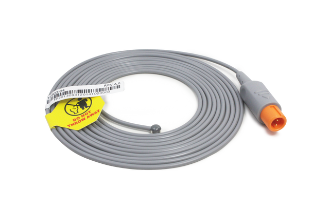 Sonda de temperatura cutánea pediátrica/neonatal de 2 pines EDAN (2,252 K/25 °C)