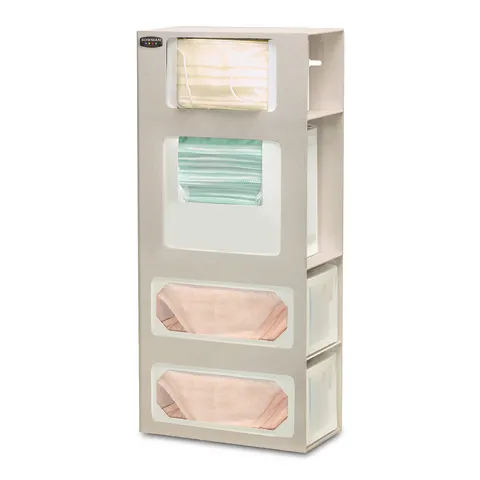 Bowman Dispensers/Marketlab ABS Triple Facemask and Single Face Shield Dispenser