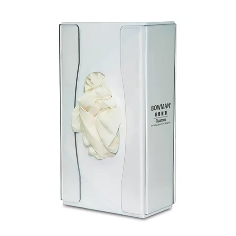 Bowman Dispensers/Marketlab-GL102-0111 PETG Slim Single Food Service Glove Box Dispenser • 5.08"W x 2.95"D x 9.1"H