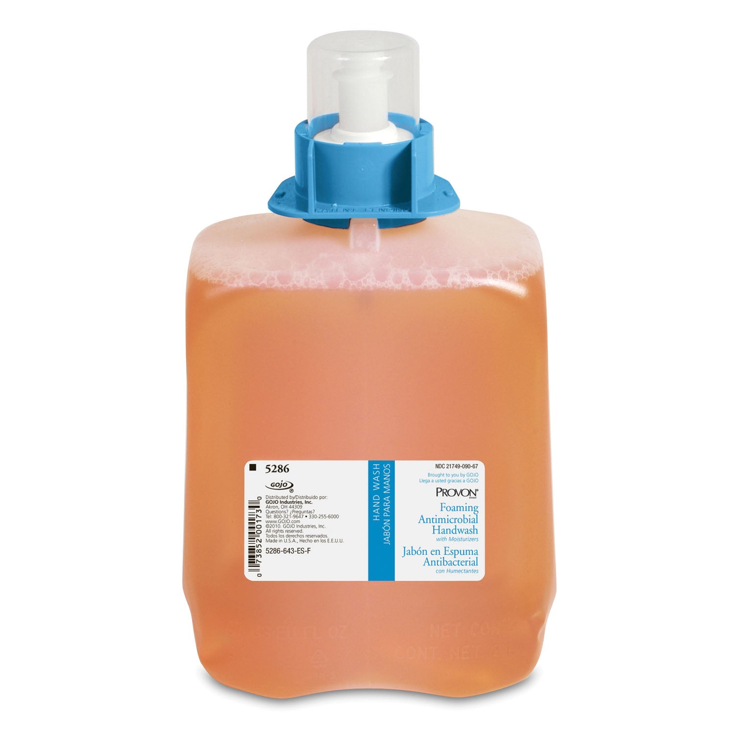 Gojo-5286-02 FMX-20™ Foaming Antimicrobial Handwash, 2000mL (2/cs)