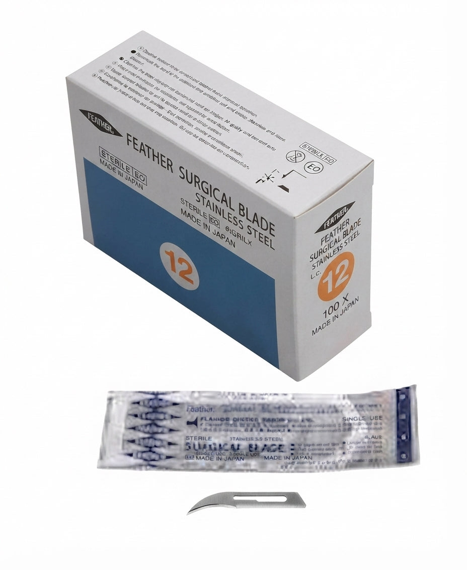 Hojas quirúrgicas estériles Graham Field-Feather®, paquete de 100
