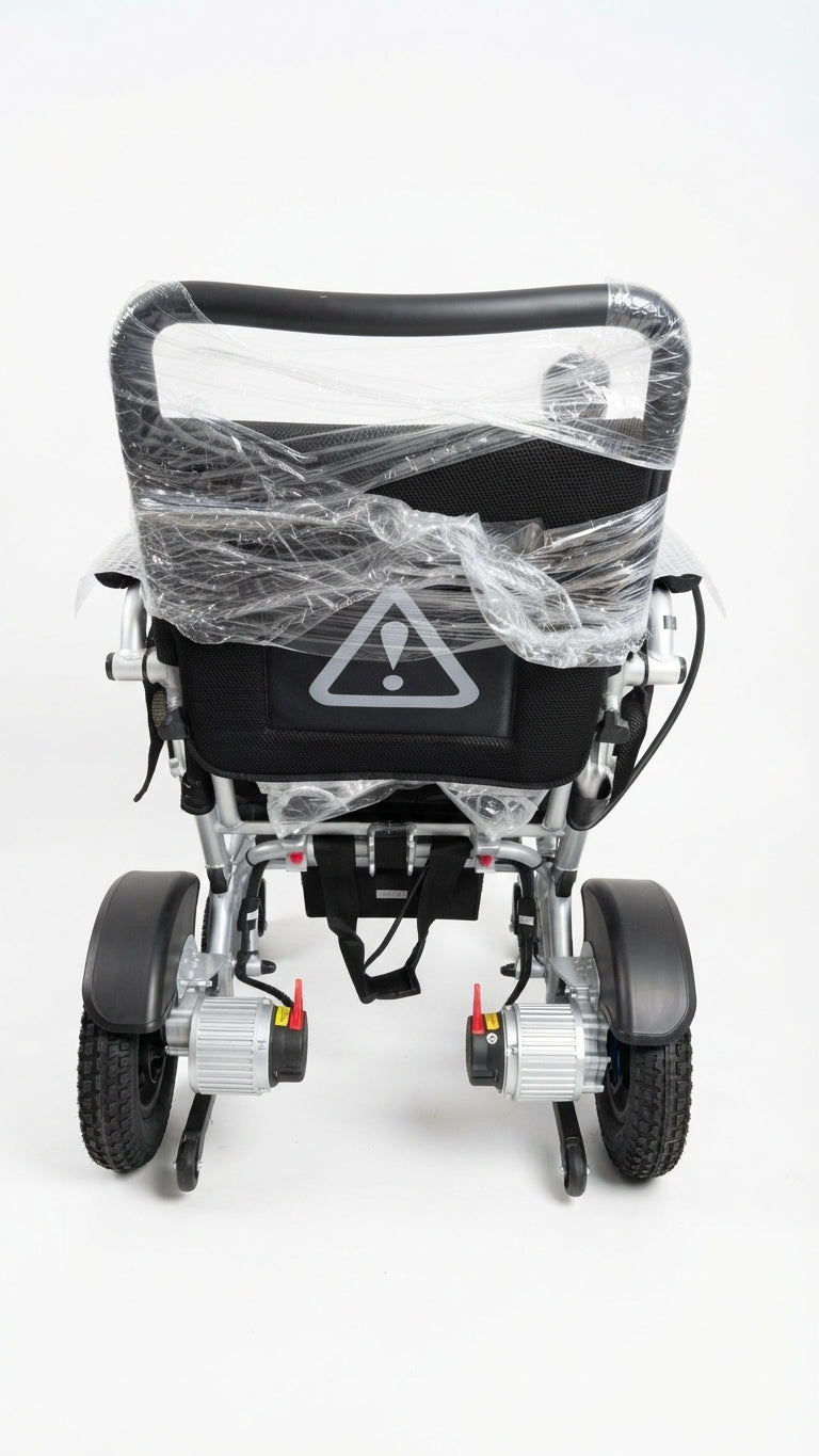 A2Z Mobility-A2ZBC-EA8000 Heavy-Duty Electric Remote Control Folding Wheelchair – 330 lb Capacity
