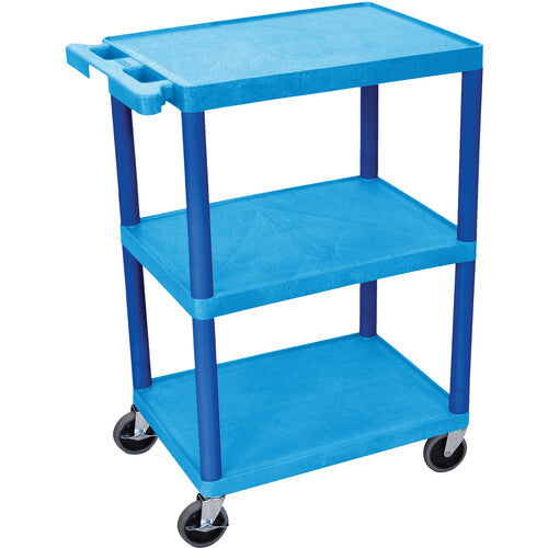 Luxor UTILITY CART/3-SHELF 24x18x32.5"