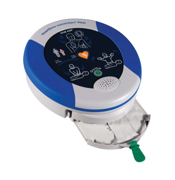 STRYKER-450-STR-US-10 samaritan® PAD 450P, 1 Pad-Pak para adultos, 1 estuche de transporte estándar, manual del usuario