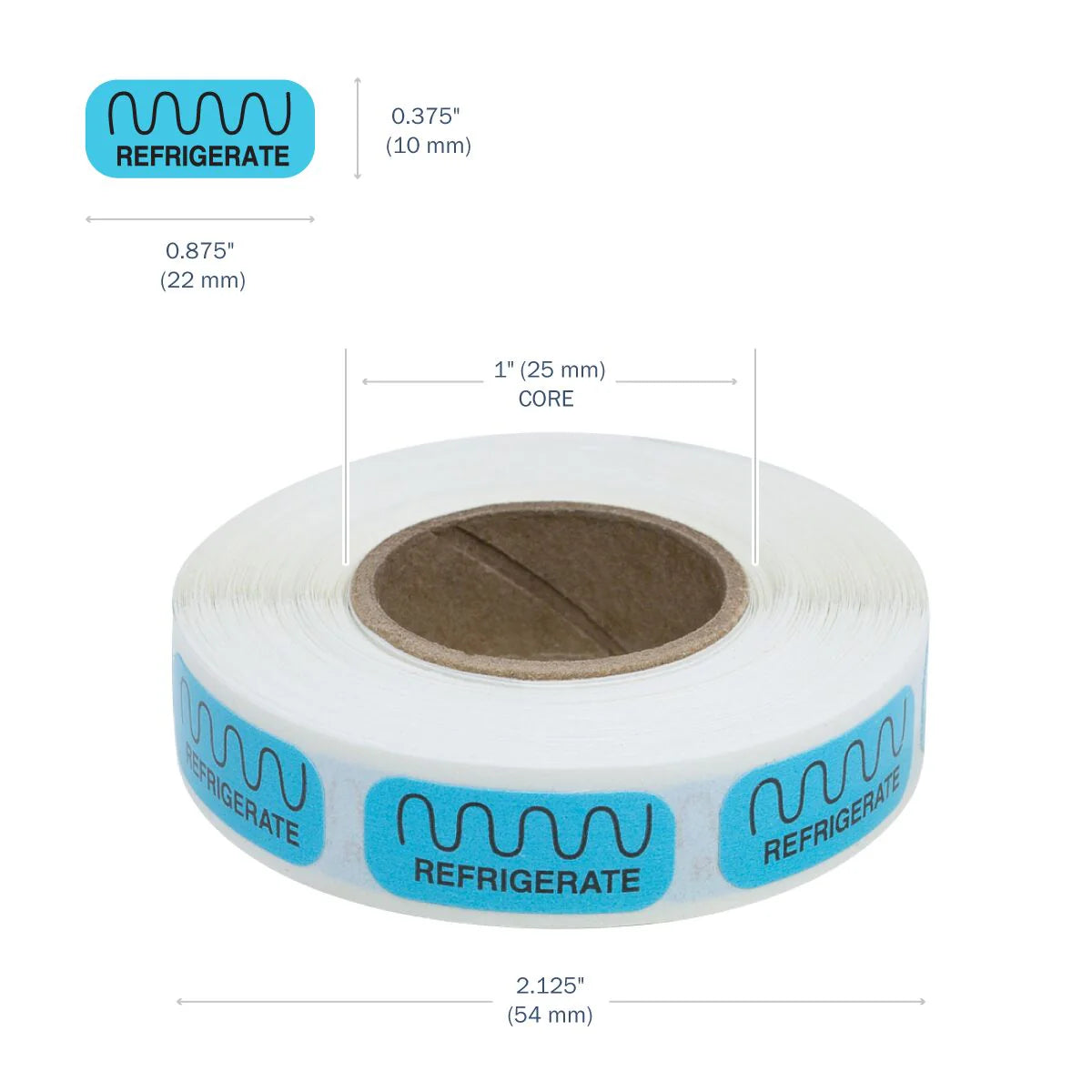 Apothecary Products-40391 "REFRIGERATE" Label