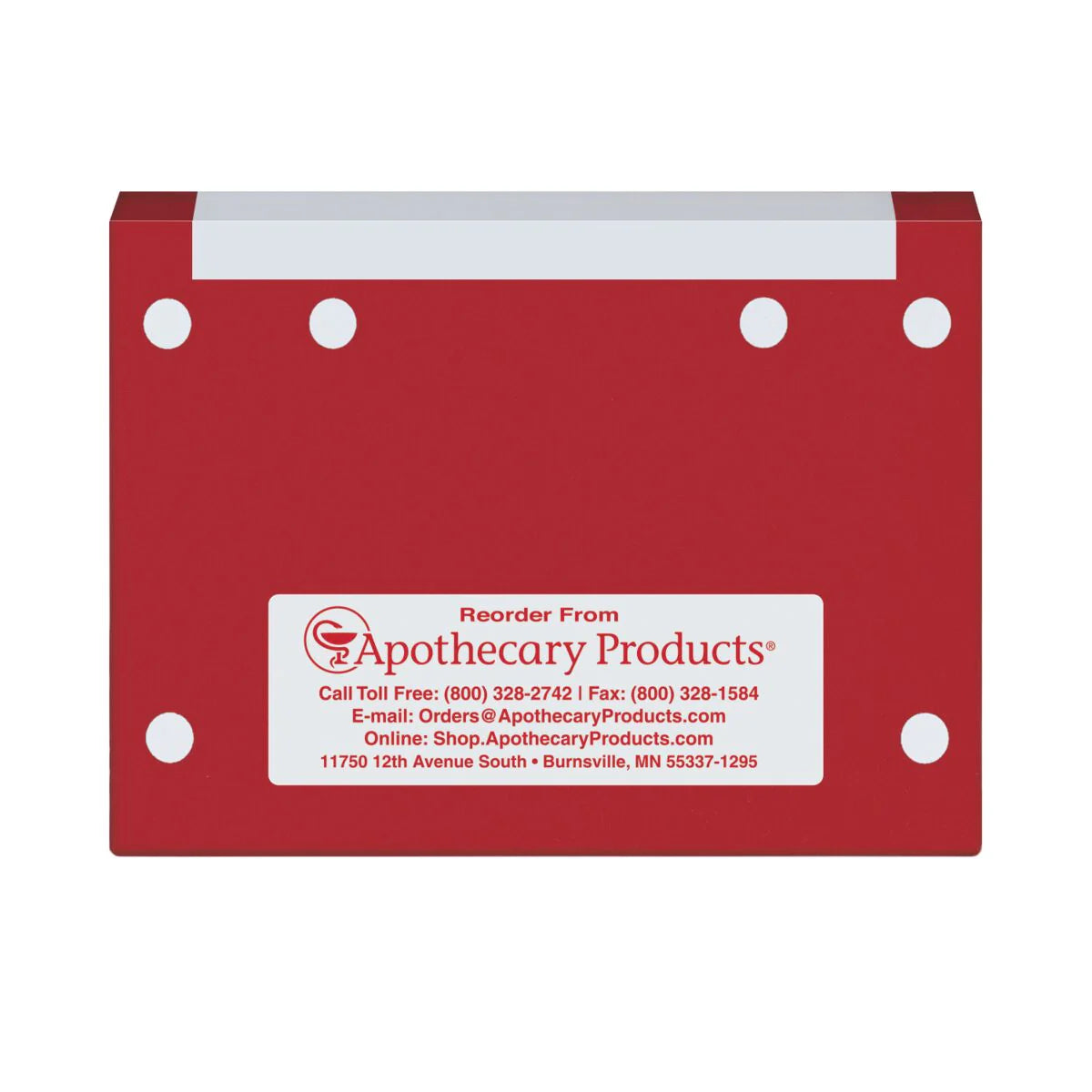 Apothecary Products Prescription File Folders