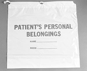 ADI Medical-40219 Patient Personal Belongings Bags