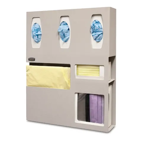 Bowman Dispensers/Marketlab ABS Double Mask Isolation Station