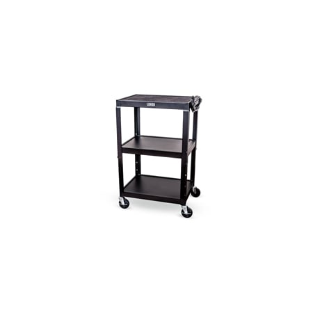 Luxor Adjustable-Height Steel Utility Cart