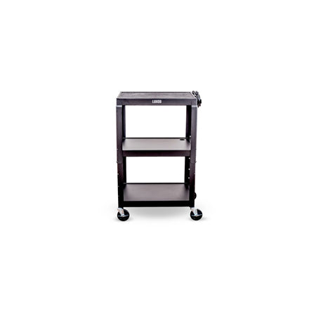Luxor Adjustable-Height Steel Utility Cart