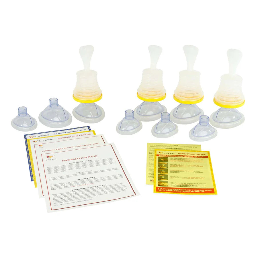 LifeVac-LVS3001 School Kit - 1 Home kit and 3 EMS kits (Kit of 3)