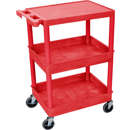 Luxor 24 x 18" Heavy-duty Utility Cart (Red)