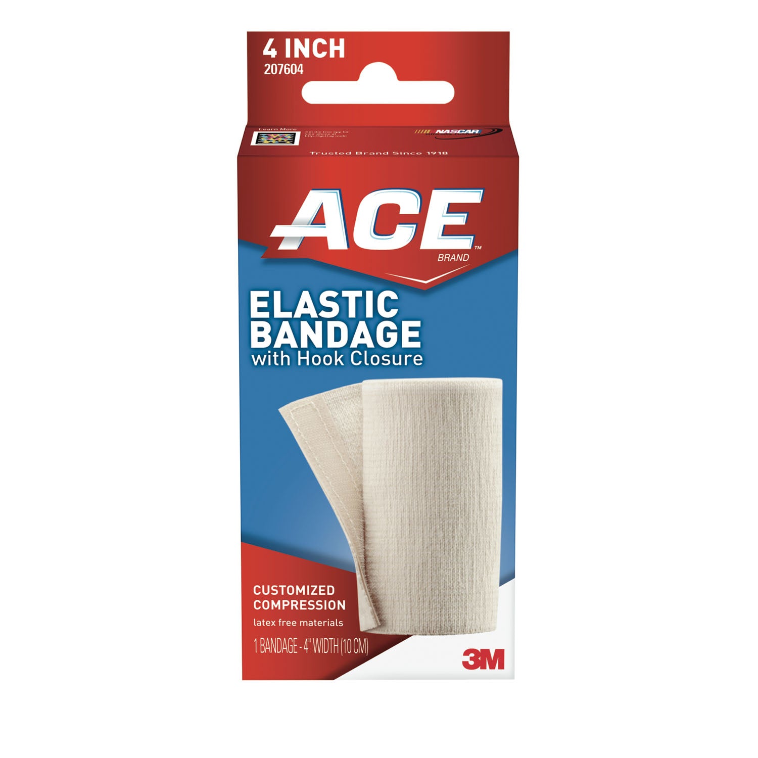 3M-207604 Ace Bandage with Velcro (Hook Closure) Case of 72