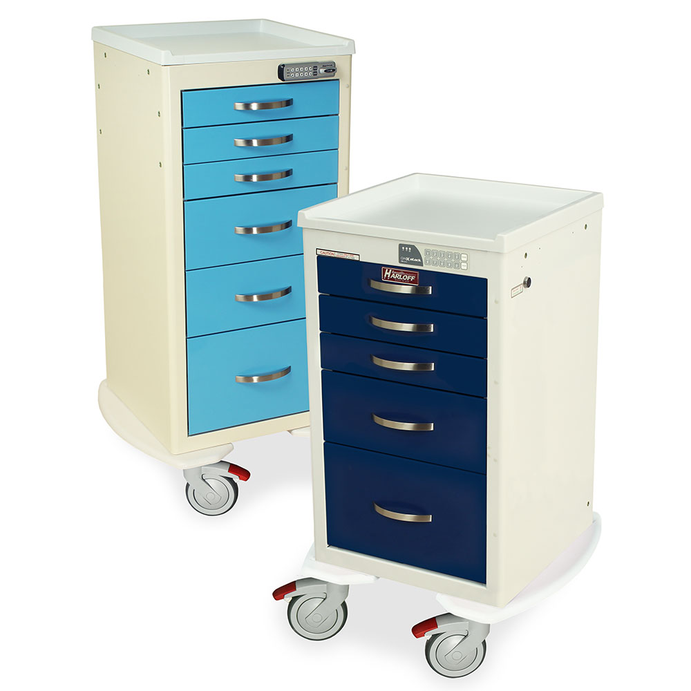 Harloff A-Series Mini Width Aluminum Narrow Cart, MPA18