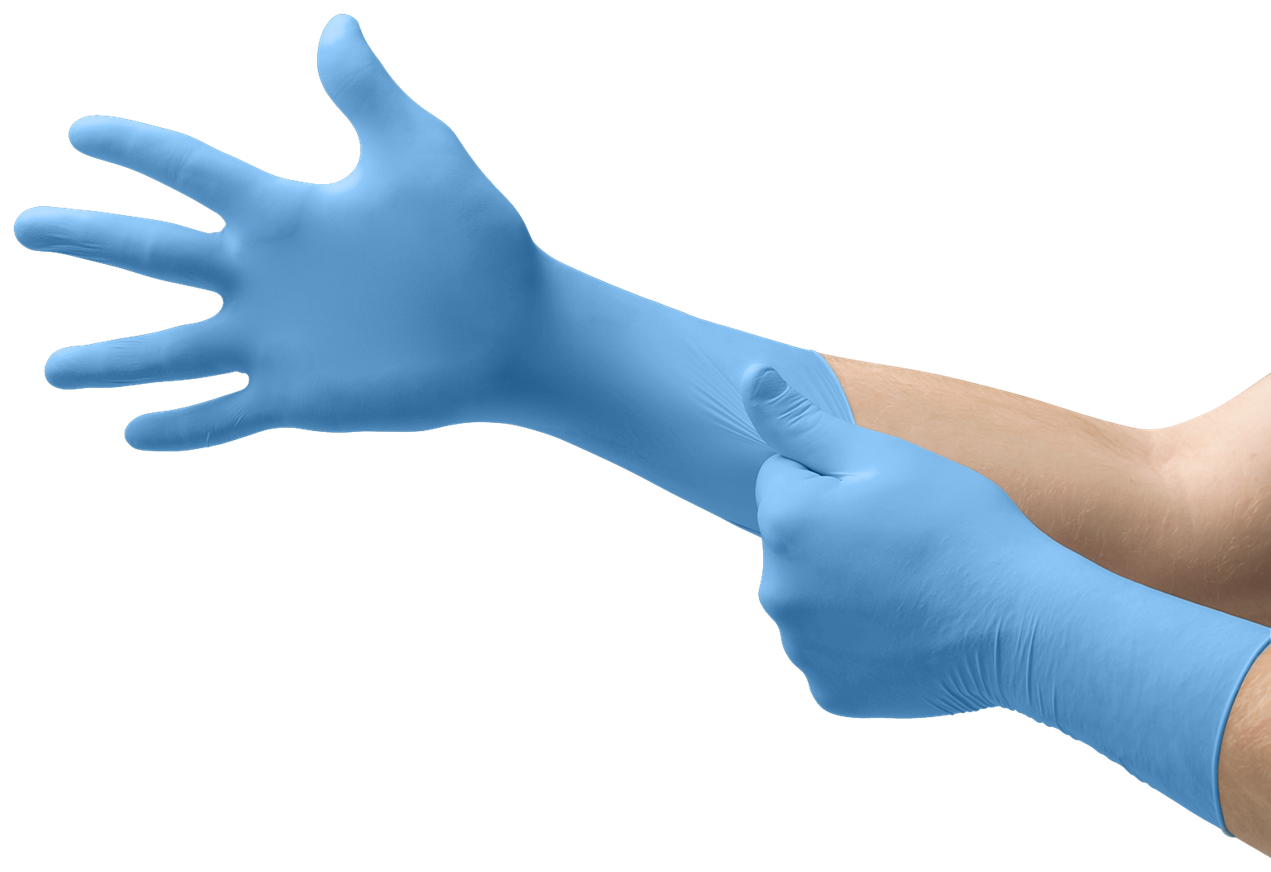 Ansell Micro-Touch® Nitrile E.P. Textured Examination Gloves