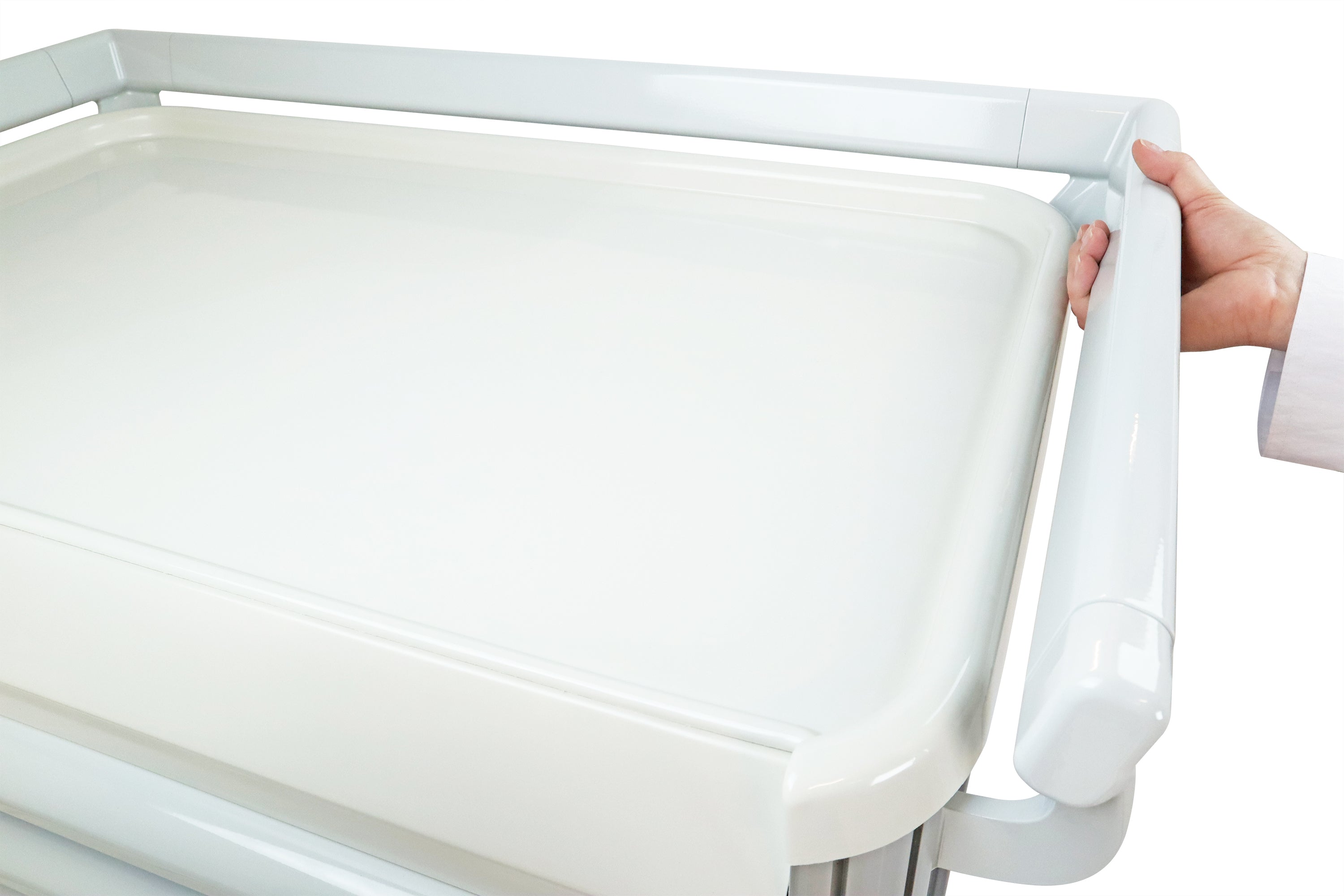 Detecto MobileCare Series Medical Cart, Blue, 23 in. Electronic